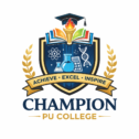 champion pu college logo design