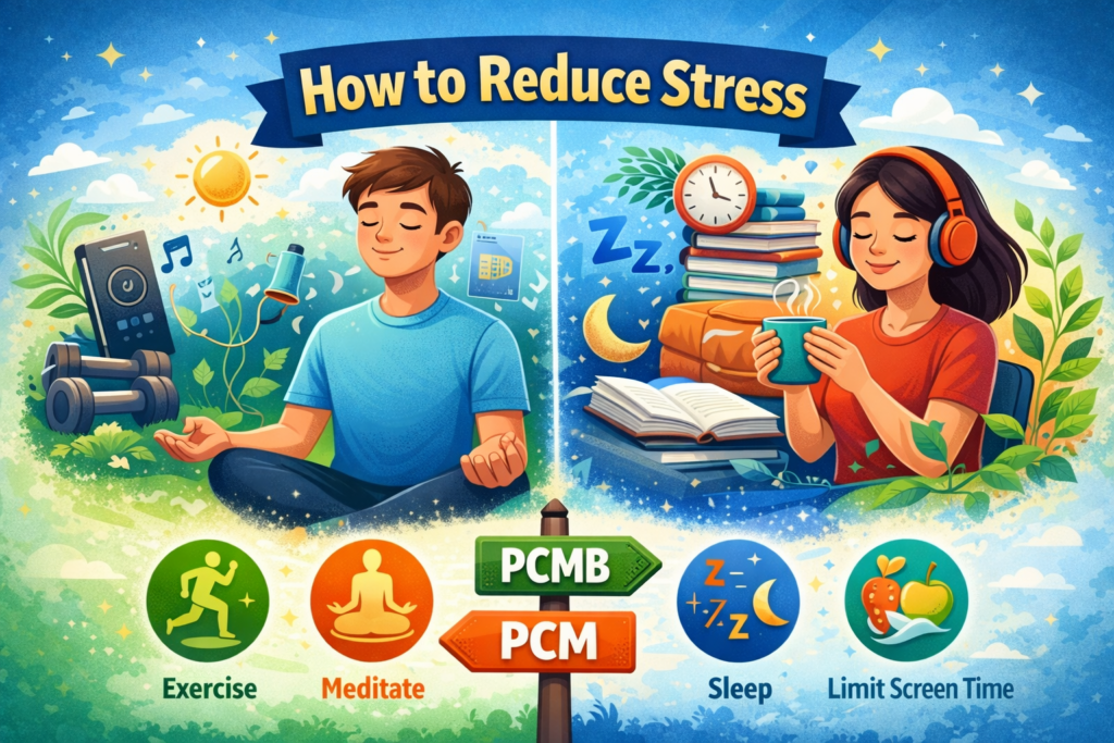stress relief through mindful activities