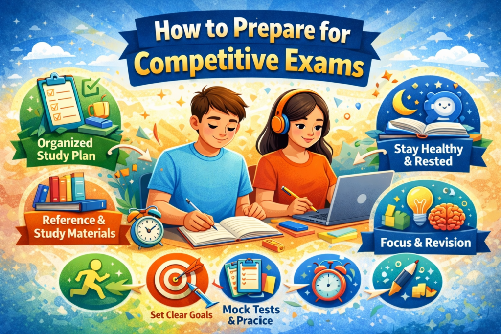 study tips for competitive exams